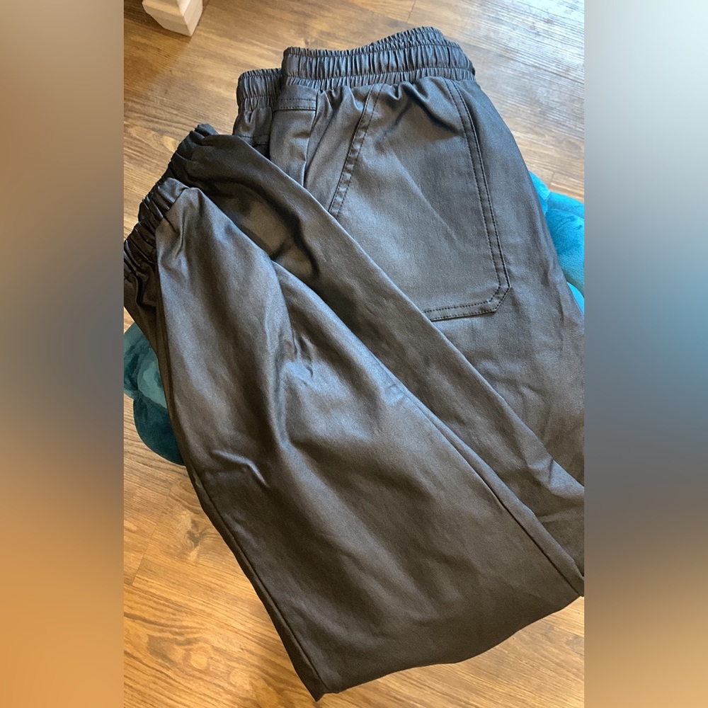 Black joggers